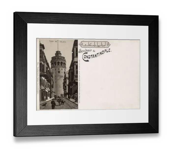 Framed Print : The Galata Tower, Istanbul, Turkey Framed Print : The Galata Tower, Istanbul, Turkey