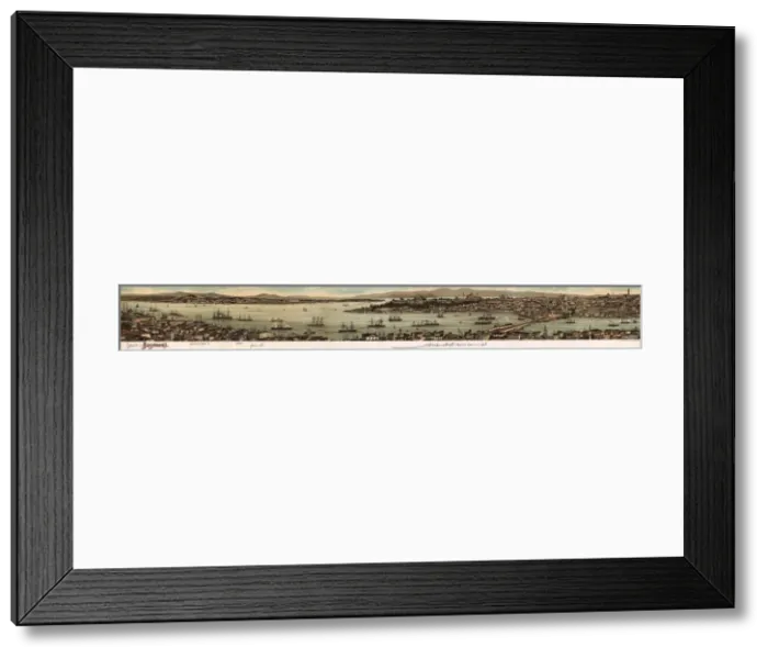 Framed Print : Panorama of Istanbul, Turkey Framed Print : Panorama of Istanbul, Turkey
