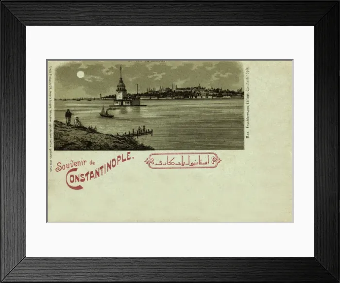 Framed Print : Leanders Tower and Seraglio Point, Istanbul, Turkey Framed Print : Leanders Tower and Seraglio Point, Istanbul, Turkey