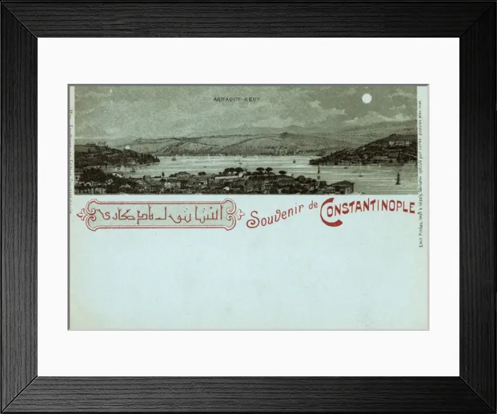 Framed Print : Arnavutkoy and Bosphorus, Istanbul, Turkey Framed Print : Arnavutkoy and Bosphorus, Istanbul, Turkey