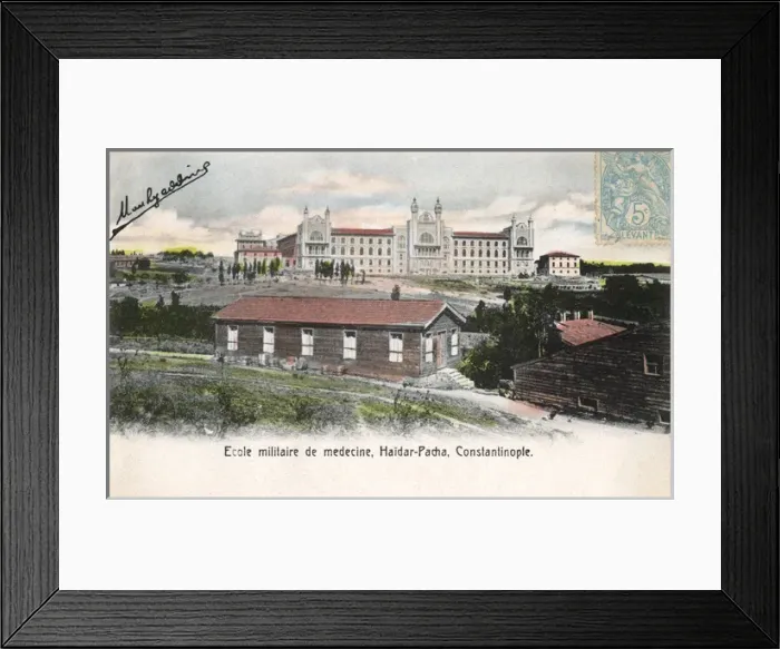 Framed Print : Military School and Hospital Haidar Pacha, Istanbul Framed Print : Military School and Hospital Haidar Pacha, Istanbul