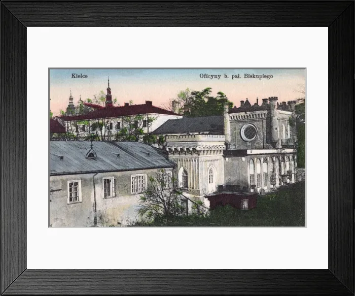 Framed Print : Kielce - outbuildings of the Former Bishops Palace, Poland Framed Print : Kielce - outbuildings of the Former Bishops Palace, Poland