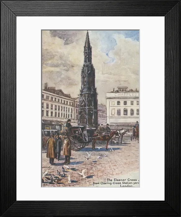 Framed Print : The Eleanor Cross - Charing Cross, London Framed Print : The Eleanor Cross - Charing Cross, London