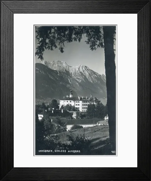 Framed Print : Schloss Ambrass, Innsbruck, Austria Framed Print : Schloss Ambrass, Innsbruck, Austria