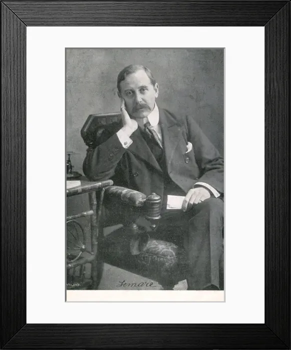 Framed Print : Edwin Henry Lemare - English organist and composer Framed Print : Edwin Henry Lemare - English organist and composer