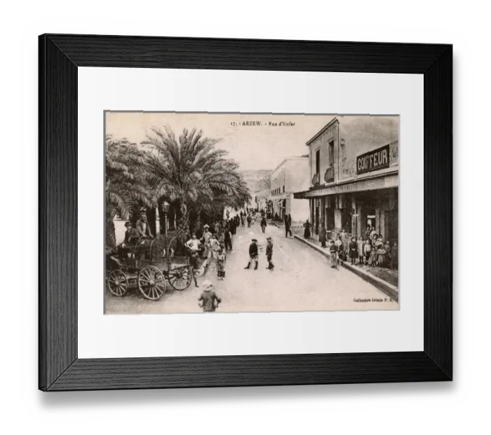Framed Print : Algeria - Arzew - Rue d Enfer Framed Print : Algeria - Arzew - Rue d Enfer