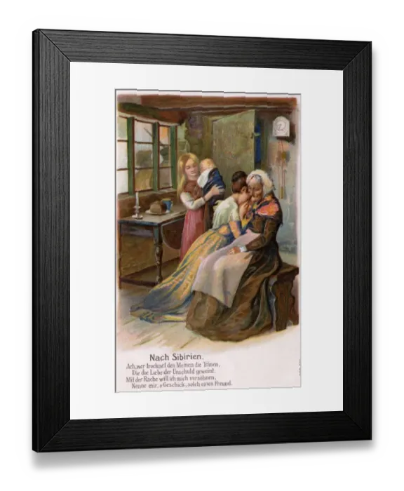 Framed Print : A sad tale of a family torn apart - Siberia, Russia Framed Print : A sad tale of a family torn apart - Siberia, Russia