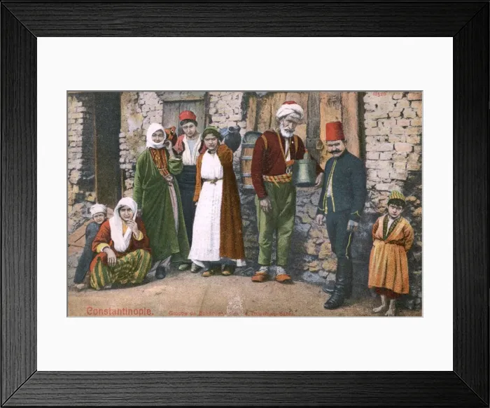Framed Print : Turkey - Bohemian Group Framed Print : Turkey - Bohemian Group