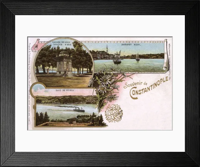 Framed Print : Istanbul, Turkey - Arnavutkoy, Fountain - Kucuksu, Bebek Bay Framed Print : Istanbul, Turkey - Arnavutkoy, Fountain - Kucuksu, Bebek Bay