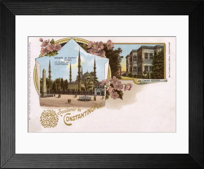 Framed Print : Istanbul, Turkey - Yildiz Palace, Blue Mosque and Hippodrome Framed Print : Istanbul, Turkey - Yildiz Palace, Blue Mosque and Hippodrome