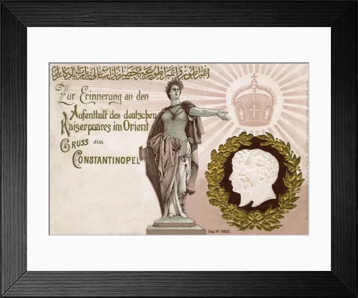 Framed Print : Second Oriental Tour of Emperor Wilhelm II of Germany - 1898 Framed Print : Second Oriental Tour of Emperor Wilhelm II of Germany - 1898