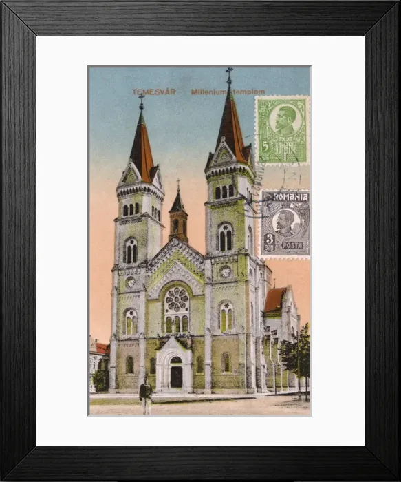 Framed Print : Millenium Church - Balcescu Square, Timisoara, Romania Framed Print : Millenium Church - Balcescu Square, Timisoara, Romania