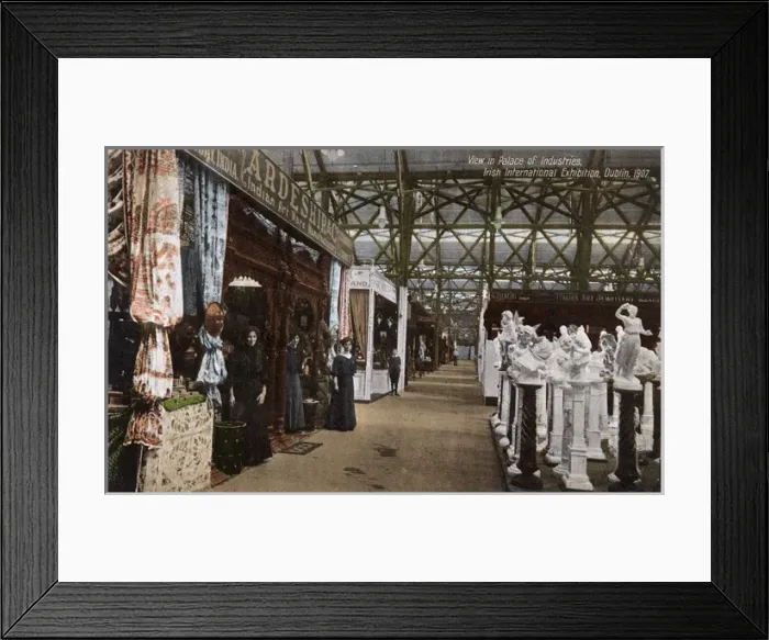 Framed Print : Palace of Industries, Irish International Exhibition, Dublin Framed Print : Palace of Industries, Irish International Exhibition, Dublin