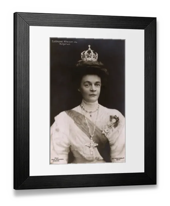 Framed Print : Eleonore - Tsaritsa Consort of Bulgaria Framed Print : Eleonore - Tsaritsa Consort of Bulgaria