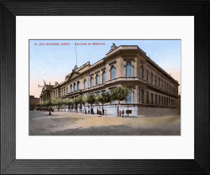 Framed Print : School of Medicine - Buenos Aires, Argentina Framed Print : School of Medicine - Buenos Aires, Argentina