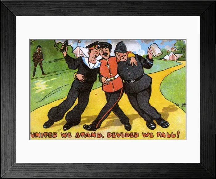 Framed Print : United we Stand, Devided we fall Framed Print : United we Stand, Devided we fall