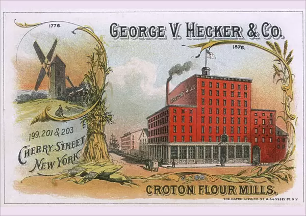 The Croton Flour Mills of George V. Hecker & Co. - New York