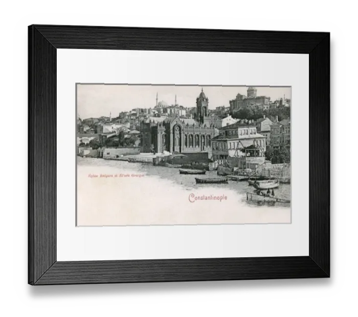 Framed Print : The Bulgarian Church and Greek School, Istanbul, Turkey Framed Print : The Bulgarian Church and Greek School, Istanbul, Turkey