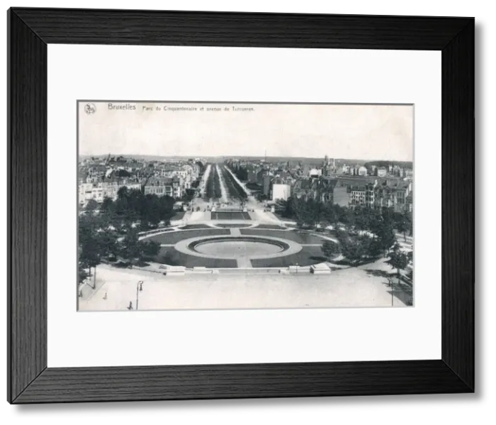 Framed Print : Brussels - Parc du Cinquantenaire and Avenue de Tervueren Framed Print : Brussels - Parc du Cinquantenaire and Avenue de Tervueren