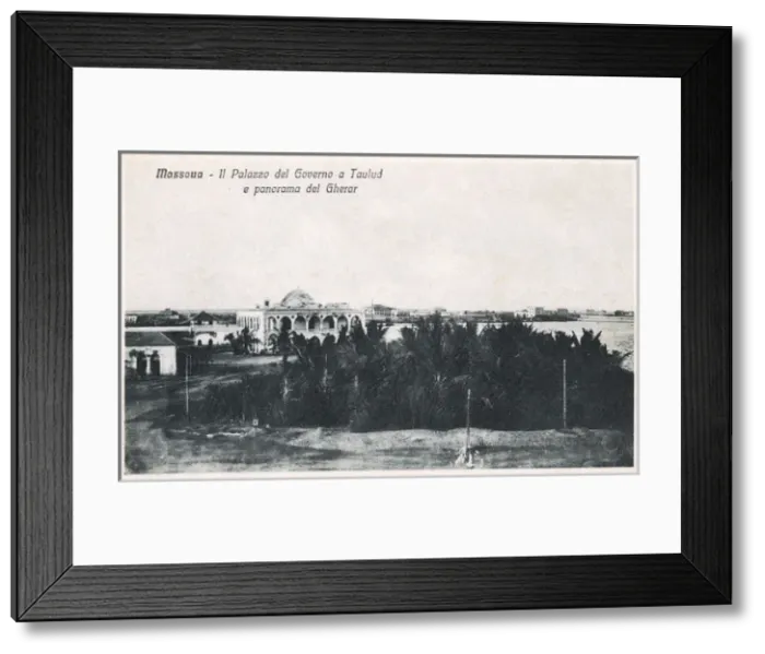 Framed Print : East Africa - Eritrea - Massawa - The Governors Palace Framed Print : East Africa - Eritrea - Massawa - The Governors Palace