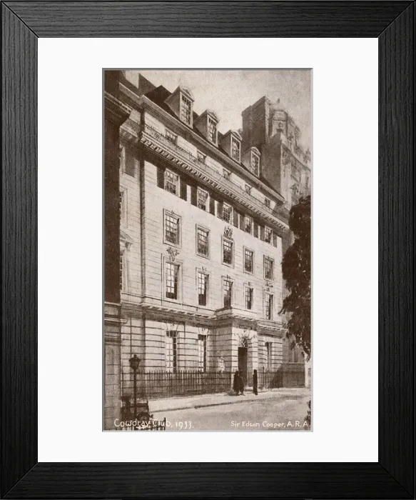 Framed Print : The Cowdray Club, London Framed Print : The Cowdray Club, London