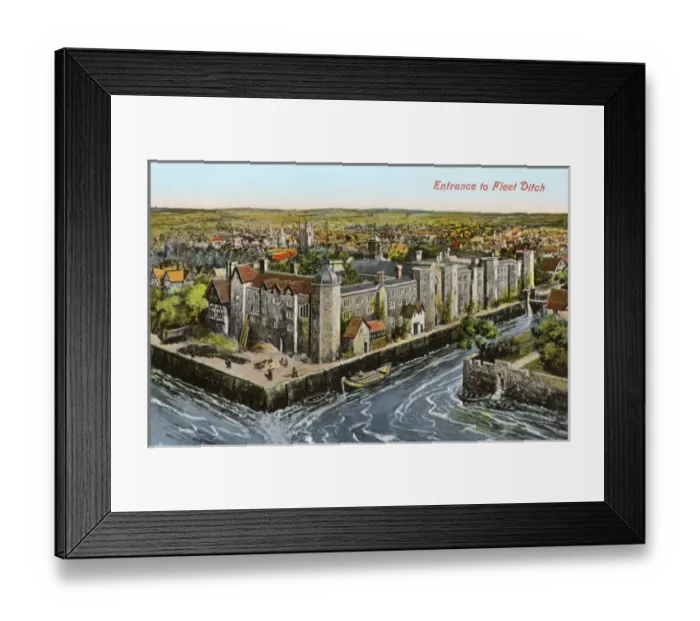 Framed Print : Entrance to the Fleet Ditch, London Framed Print : Entrance to the Fleet Ditch, London