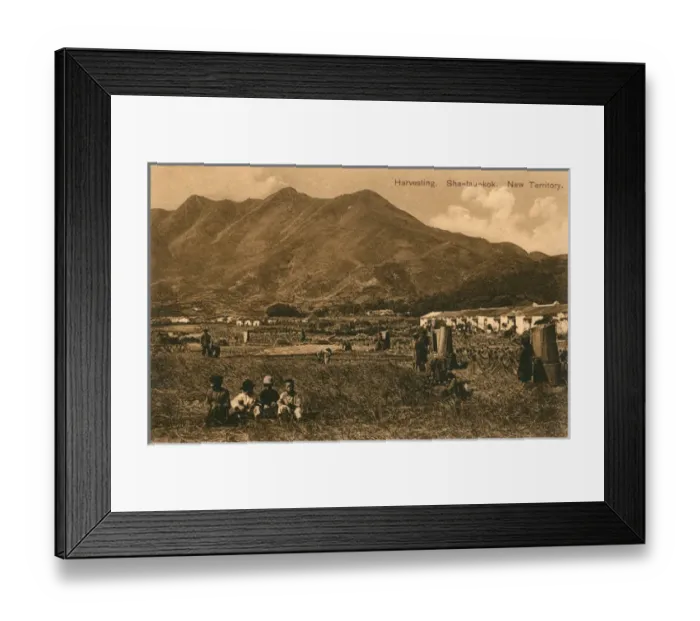 Framed Print : China - Sha Tau Kok (Shataukok or Sathewkok), Hong Kong Framed Print : China - Sha Tau Kok (Shataukok or Sathewkok), Hong Kong