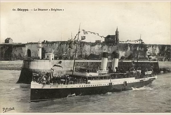 The Brighton ferry running between Dieppe and Newhaven