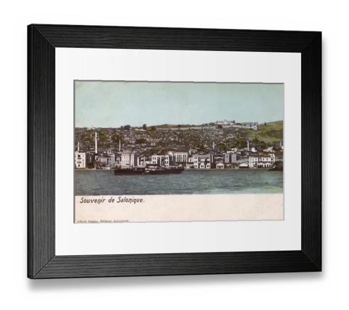 Framed Print : Thessaloniki, Greece - View from the sea Framed Print : Thessaloniki, Greece - View from the sea