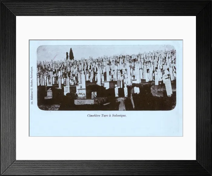 Framed Print : Thessaloniki, Greece - The Turkish Cemetery Framed Print : Thessaloniki, Greece - The Turkish Cemetery