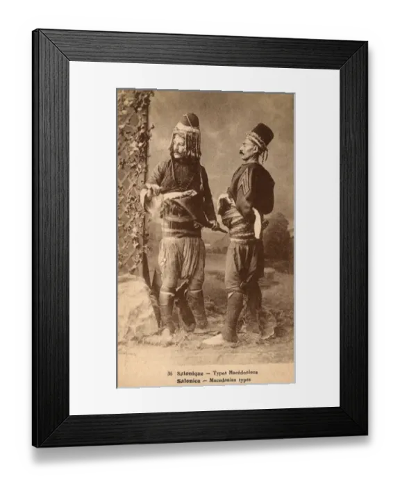 Framed Print : Thessaloniki, Greece - Macedonian Komitadjis Framed Print : Thessaloniki, Greece - Macedonian Komitadjis