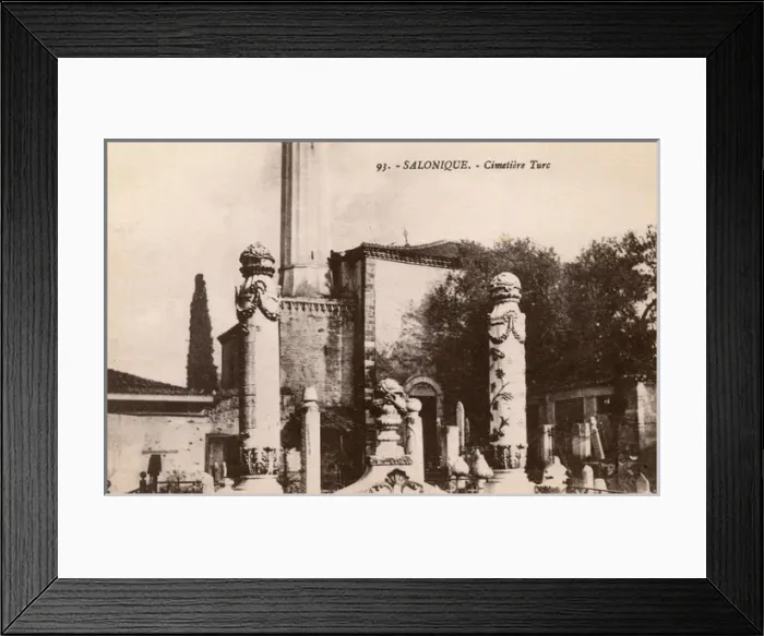Framed Print : Thessaloniki, Greece - The Turkish Cemetery Framed Print : Thessaloniki, Greece - The Turkish Cemetery