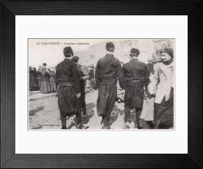 Framed Print : Thessaloniki, Greece - Albanians Framed Print : Thessaloniki, Greece - Albanians