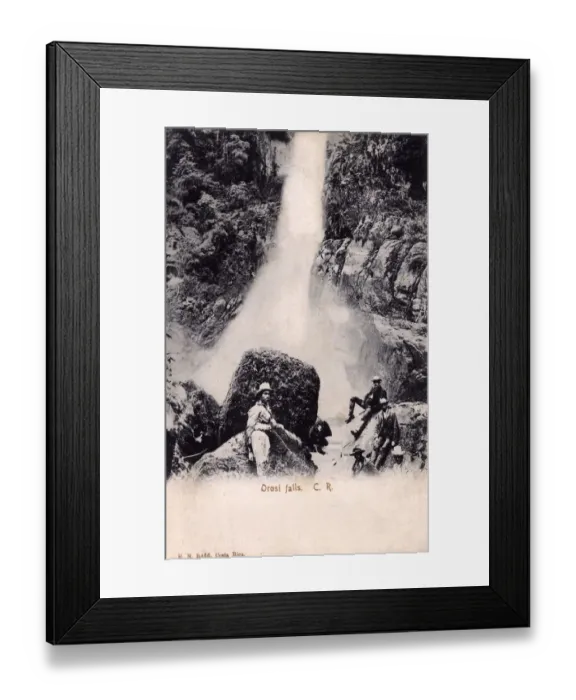 Framed Print : The Orosi Falls, Costa Rica Framed Print : The Orosi Falls, Costa Rica
