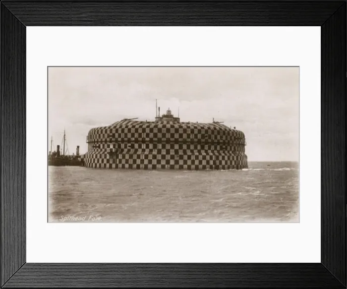 Framed Print : Spithead Fort Framed Print : Spithead Fort
