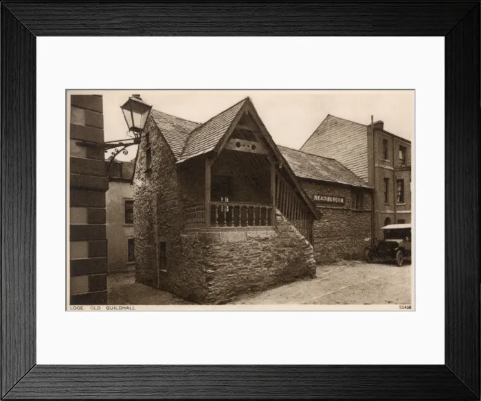 Framed Print : Looe, Cornwall - The Old Guildhall Framed Print : Looe, Cornwall - The Old Guildhall