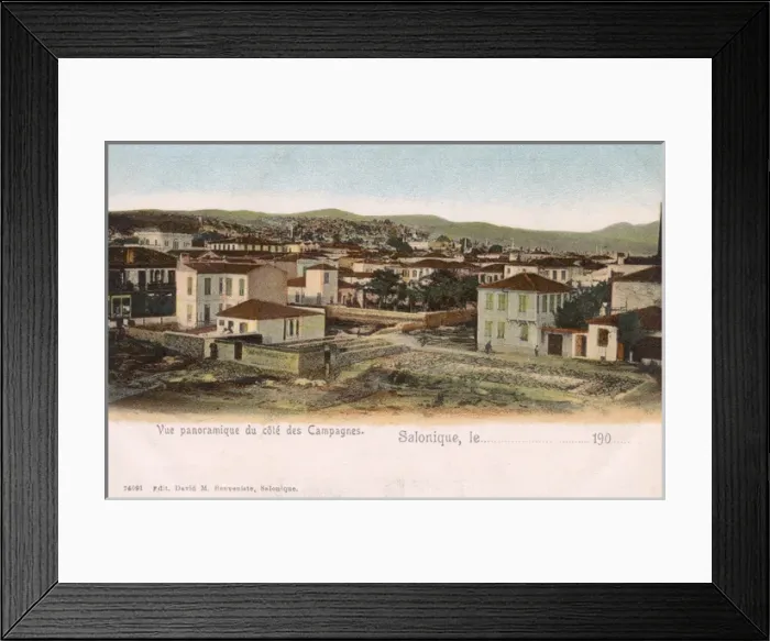 Framed Print : Thessaloniki, Greece - Panoramic view of the outskirts Framed Print : Thessaloniki, Greece - Panoramic view of the outskirts