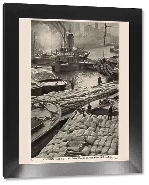 London Life - The Busy Docks of the Port of London