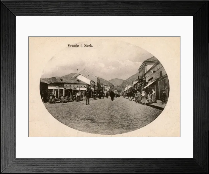 Framed Print : Serbia - Vranje - Street Scene Framed Print : Serbia - Vranje - Street Scene