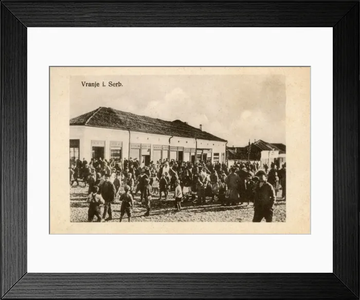 Framed Print : Serbia - Vranje - Street Scene Framed Print : Serbia - Vranje - Street Scene