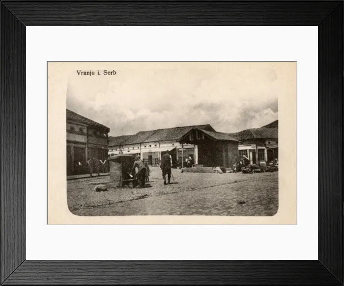 Framed Print : Serbia - Vranje - Street Scene Framed Print : Serbia - Vranje - Street Scene