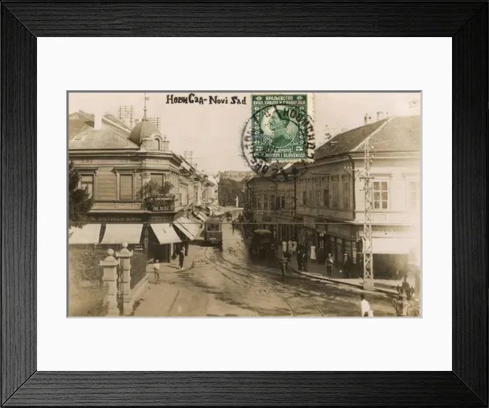 Framed Print : Street Scene - Novi Sad - Serbia Framed Print : Street Scene - Novi Sad - Serbia