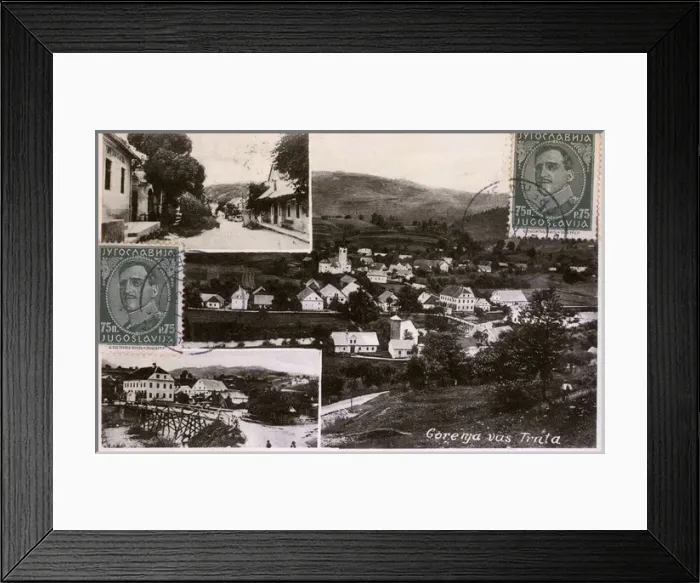 Framed Print : Slovenia - Gorenja Vas Framed Print : Slovenia - Gorenja Vas