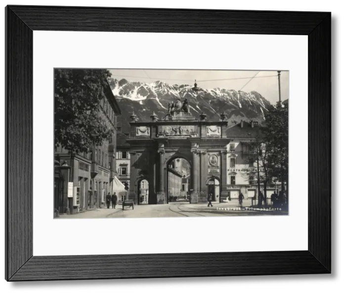 Framed Print : Innsbruck, Austria - The Triumphal Arch Framed Print : Innsbruck, Austria - The Triumphal Arch