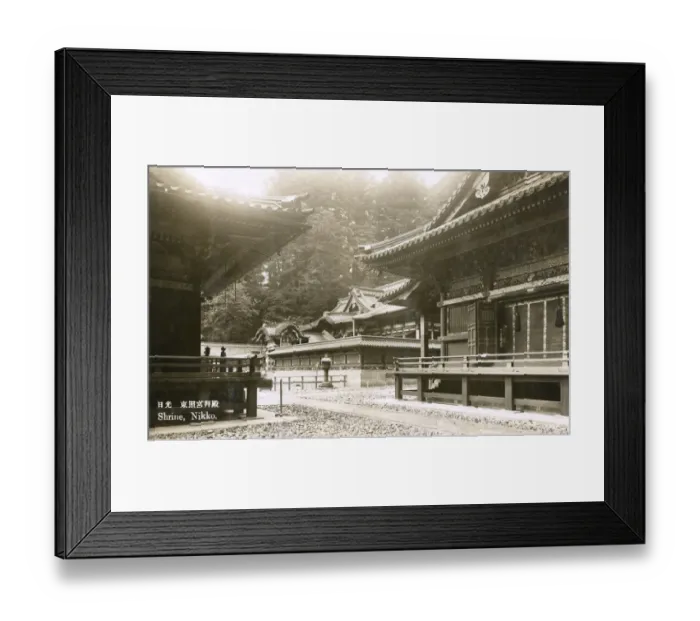 Framed Print : Nikko Tosho-gu - a Shinto shrine located in Nikko, Japan Framed Print : Nikko Tosho-gu - a Shinto shrine located in Nikko, Japan