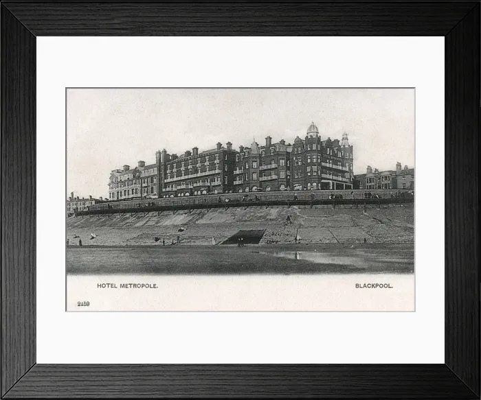 Framed Print : Hotel Metropole, Blackpool, England Framed Print : Hotel Metropole, Blackpool, England