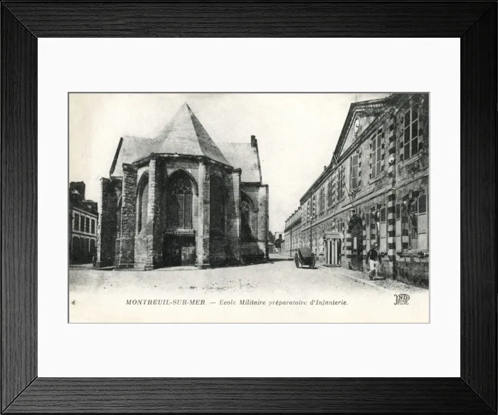 Framed Print : France, Pas-de-Calais Department - Montreuil-sur-Mer Framed Print : France, Pas-de-Calais Department - Montreuil-sur-Mer