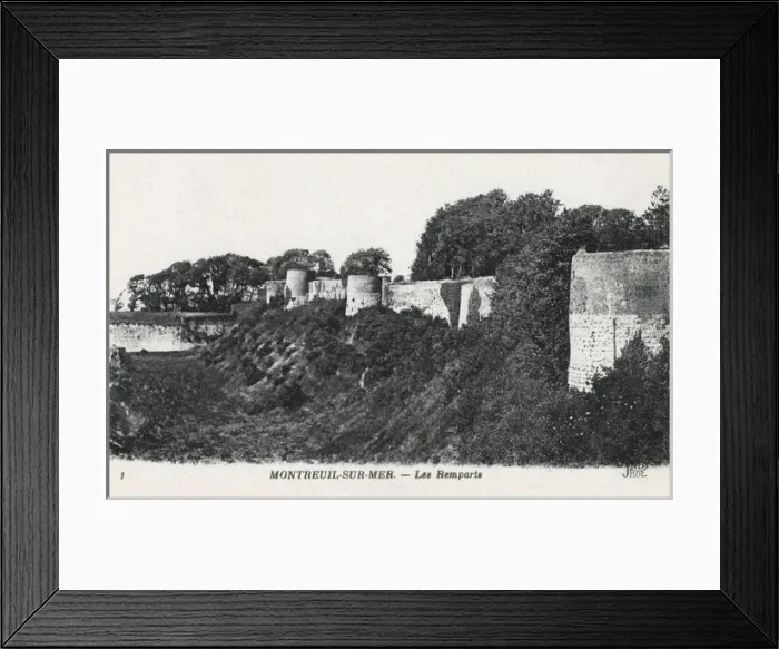 Framed Print : France, Pas-de-Calais Department - Montreuil-sur-Mer Framed Print : France, Pas-de-Calais Department - Montreuil-sur-Mer