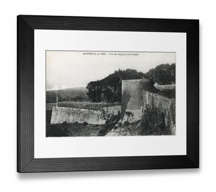 Framed Print : France, Pas-de-Calais Department - Montreuil-sur-Mer Framed Print : France, Pas-de-Calais Department - Montreuil-sur-Mer