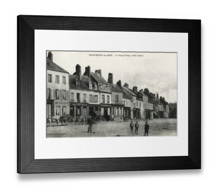 Framed Print : France, Pas-de-Calais Department - Montreuil-sur-Mer Framed Print : France, Pas-de-Calais Department - Montreuil-sur-Mer